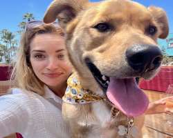Her dog turned three in January 2023.